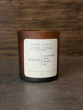 BONFIRE Candle 12 oz Amber Jar w/lid